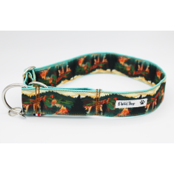 Martingale chien Vallée des Saints Printemps – Collier artisanal imperméable B Wild Shop