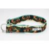 Martingale chien Vallée des Saints Printemps – Collier artisanal imperméable B Wild Shop