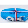Longe pour chien Bleu Clair – TPU imperméable & fabrication artisanale | B Wild Shop