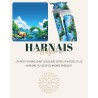 Harnais Midgard – Tissu imperméable & bouclerie Safe Lock argent | B Wild Shop