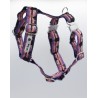 Harnais Lac Aydat Violet – Tissu imperméable & bouclerie Safe Lock argent | B Wild Shop