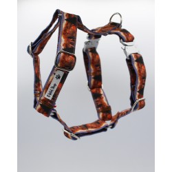 Harnais Vallée des Saints Automne – Tissu imperméable & bouclerie Safe Lock argent | B Wild Shop