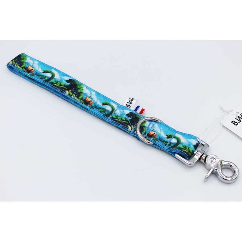 Poignée Midgard – Tissu imperméable & mousqueton argent | B Wild Shop