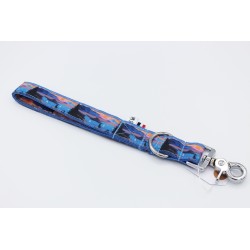 Poignée Baie Saint Michel Jour – Tissu imperméable & mousqueton argent | B Wild Shop