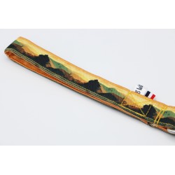 Poignée Tufillo – Tissu imperméable & mousqueton argent | B Wild Shop