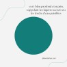 Longe Hexa Teal – Antidérapante & Imperméable | B Wild Shop