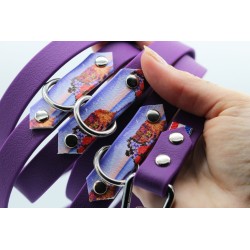 Laisse multipositions Cinque Terre – TPU imperméable & motifs UV | B Wild Shop