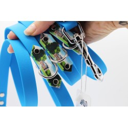 Laisse multipositions Chamarande – TPU imperméable & motifs UV | B Wild Shop