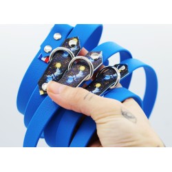 Laisse multipositions Hati et Sköll – TPU imperméable & motifs UV | B Wild Shop