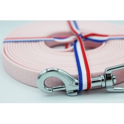 Longe chien Hexa rose pastel antidérapante & imperméable | B Wild Shop