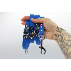 Laisse multipositions Grands Avaux – TPU imperméable & motifs UV | B Wild Shop