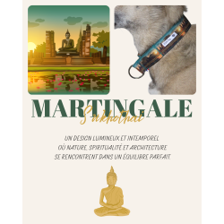 Martingale Sukhothai – Collier chien Thaïlande | B Wild Shop