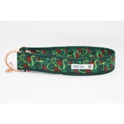 Martingale chien Jörmungand – Collier artisanal imperméable B Wild Shop