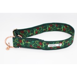 Martingale chien Jörmungand – Collier artisanal imperméable B Wild Shop