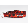 Martingale chien Élément Feu – Collier artisanal imperméable B Wild Shop