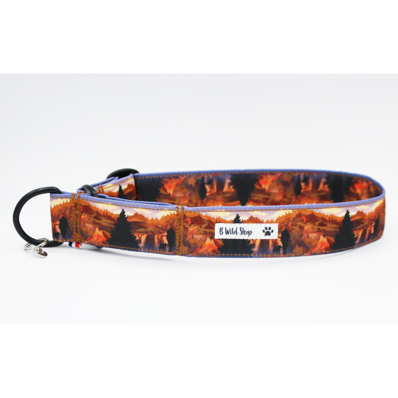 Martingale chien Vallée des Saints Automne – Collier artisanal imperméable B Wild Shop Martingale chien Vallée des Saints Automne – Collier artisanal imperméable B Wild Shop